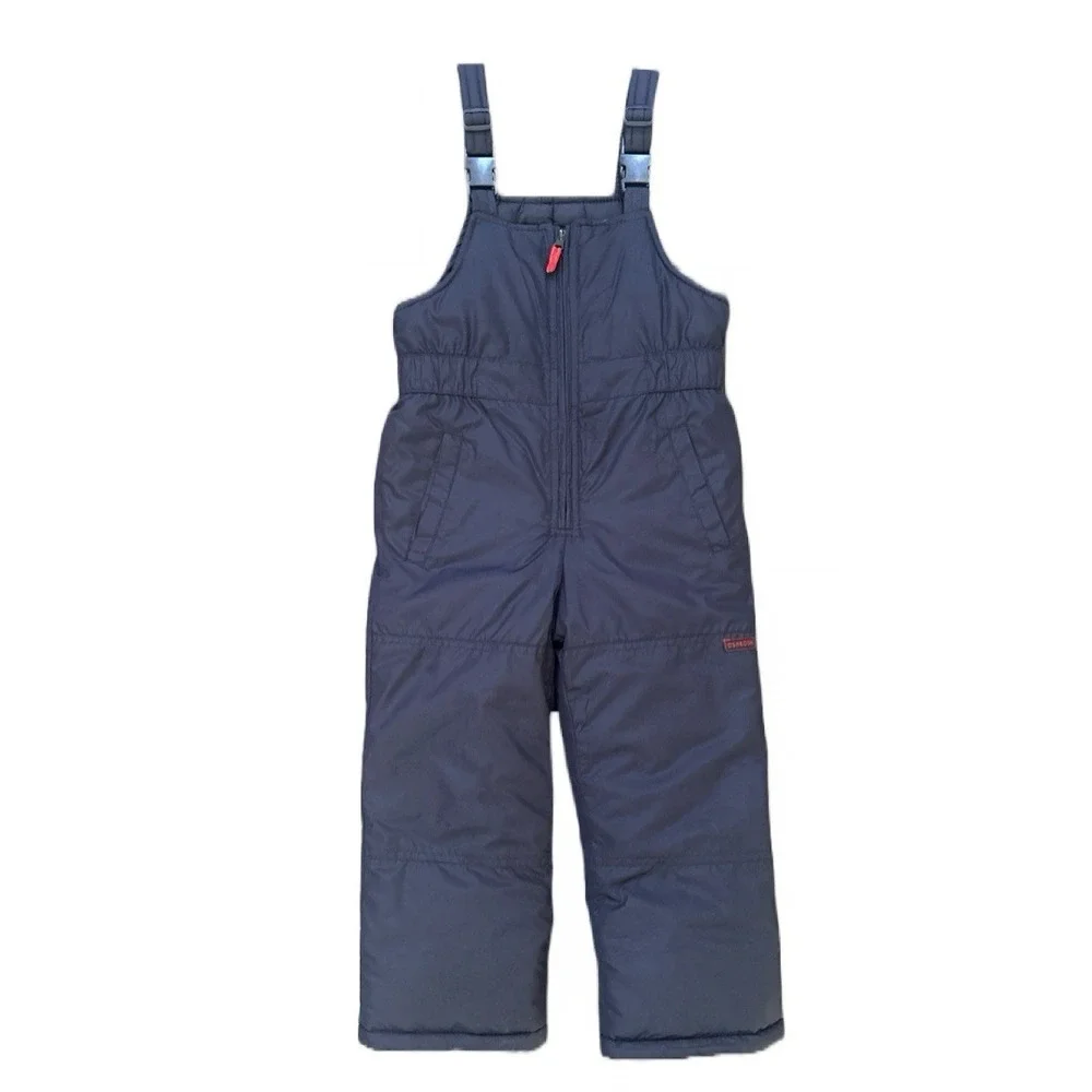 OshKosh B'Gosh‎ Kids Snow Bib Overalls Blue Ski Pants Unisex Winter Suit Size 6